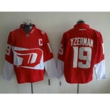nhl jerseys detroit red wings #19 yzerman red[patch C][stadium]