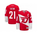 nhl jerseys detroit red wings #21 tatar red[2016 Stadium][patch C]