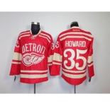nhl jerseys detroit red wings #35 howard red[2014 winter classic]