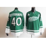 nhl jerseys detroit red wings #40 zetterberg green