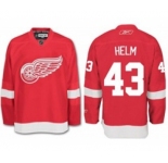 nhl jerseys detroit red wings #43 darren helm red