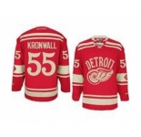 nhl jerseys detroit red wings #55 kronwall red[2014 winter classic]