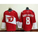 nhl jerseys detroit red wings #8 abdelkader red[stadium]