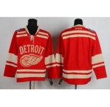 nhl jerseys detroit red wings blank red[2014 winter classic]