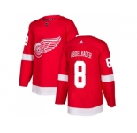Youth Adidas Detroit Red Wings #8 Justin Abdelkader Red Home Authentic Stitched NHL Jersey