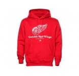Detroit Red Wings Majestic Steel Critical Victory VIII Fleece Hoodie
