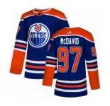 Adidas Edmonton Oilers #97 Connor McDavid Premier Royal Blue Alternate NHL Jersey