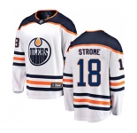 Edmonton Oilers #18 Ryan Strome Fanatics Branded White Away Breakaway NHL Jersey