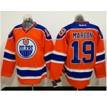 Edmonton Oilers #19 Patrick Maroon Orange Alternate Stitched NHL Jersey