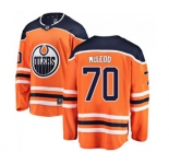 Edmonton Oilers #70 Ryan McLeod Authentic Orange Home Fanatics Branded Breakaway NHL Jersey