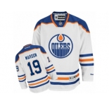 Men's Reebok Edmonton Oilers #19 Patrick Maroon Authentic White Away NHL Jersey