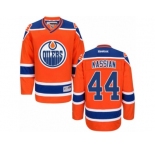 Men's Reebok Edmonton Oilers #44 Zack Kassian Authentic Orange Third NHL Jersey