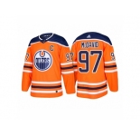 Men's adidas Connor McDavid Edmonton Oilers #97 Orange 2018 New Season Team Home Jersey
