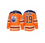 Men's adidas Patrick Maroon Edmonton Oilers #19 Orange 2018 New Season Team Home Jersey