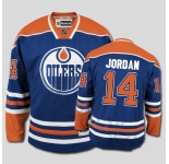 nhl edmonton oilers #14 eberle lt.blue