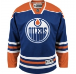 nhl edmonton oilers #7 lt.blue jerseys
