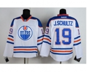 nhl jerseys edmonton oilers #19 j.schultz white[j.schultz]