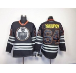 nhl jerseys edmonton oilers #64 yakupov black