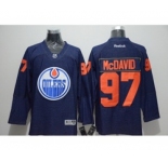 nhl jerseys edmonton oilers #97 mcdavid blue[Denim]