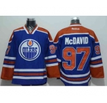 nhl jerseys edmonton oilers #97 mcdavid blue