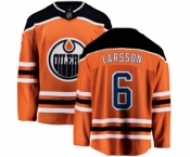 Youth Edmonton Oilers #6 Adam Larsson Fanatics Branded Orange Home Breakaway NHL Jersey