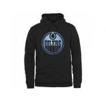 Edmonton Oilers Black Rinkside Pond Hockey Pullover Hoodie