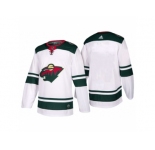 Minnesota Wild White 2017-2018 Season New-Look Blank Jersey