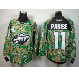 nhl jerseys minnesota wild #11 parise camo[patch A][parise]
