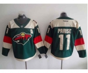 nhl jerseys minnesota wild #11 parise green[new patch A][parise]