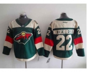nhl jerseys minnesota wild #22 niederreiter green[2015 new][niederreiter]