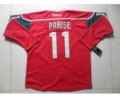 nhl jerseys minnesota wilds #11 parise red