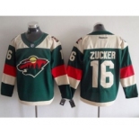 nhl jerseys minnesota wilds #16 zucker green[2016 Stadium]