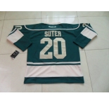 nhl jerseys minnesota wilds #20 suter green