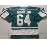 nhl jerseys minnesota wilds #64 granlund green