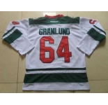 nhl jerseys minnesota wilds #64 granlund white