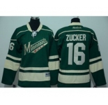 youth nhl jerseys minnesota wilds #16 zucker green