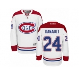 Men's Reebok Montreal Canadiens #24 Phillip Danault Authentic White Away NHL Jersey