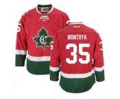 Men's Reebok Montreal Canadiens #35 Al Montoya Authentic Red New CD NHL Jersey