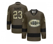 Montreal Canadiens #23 Bob Gainey Green Salute to Service Stitched NHL Jersey
