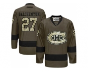Montreal Canadiens #27 Alex Galchenyuk Green Salute to Service Stitched NHL Jersey