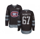 Montreal Canadiens #67 Max Pacioretty Black 1917-2017 100th Anniversary Stitched NHL Jersey