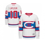 Reebok Montreal Canadiens #10 Guy Lafleur Authentic White 2016 Winter Classic NHL Jersey