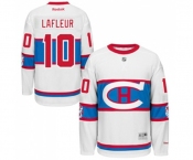 Reebok Montreal Canadiens #10 Guy Lafleur Authentic White 2016 Winter Classic NHL Jersey
