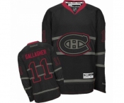Reebok Montreal Canadiens #11 Brendan Gallagher Authentic Black Ice NHL Jersey