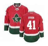 Reebok Montreal Canadiens #41 Paul Byron Authentic Red New CD NHL Jersey