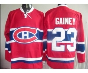 nhl jerseys montréal canadiens #23 gainey moore red ccm