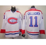 nhl jerseys montreal canadiens #11 gallagher white[gallagher]