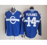 nhl jerseys montreal canadiens #14 plekanec blue
