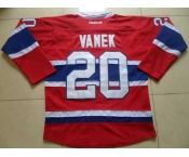 nhl jerseys montreal canadiens #20 vanek red