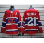 nhl jerseys montreal canadiens #21 gionta red CA